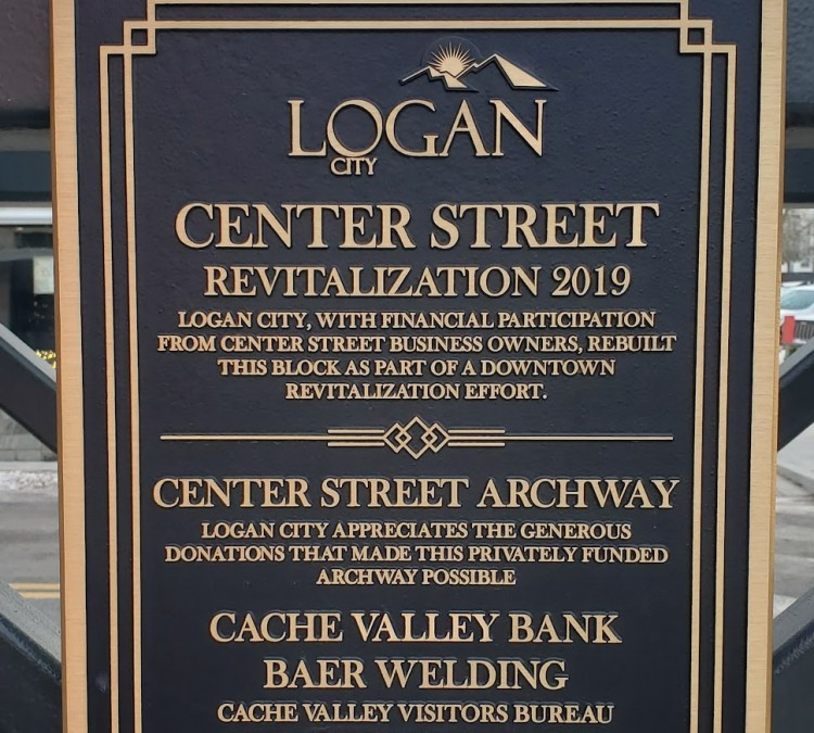 Center Street Arch (Logan,&nbspUT)